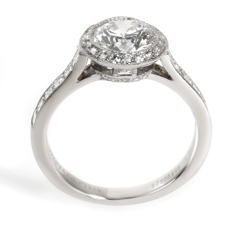 3 Carat Tiffany Diamond Ring Tiffany and Co. Platinum Diamond