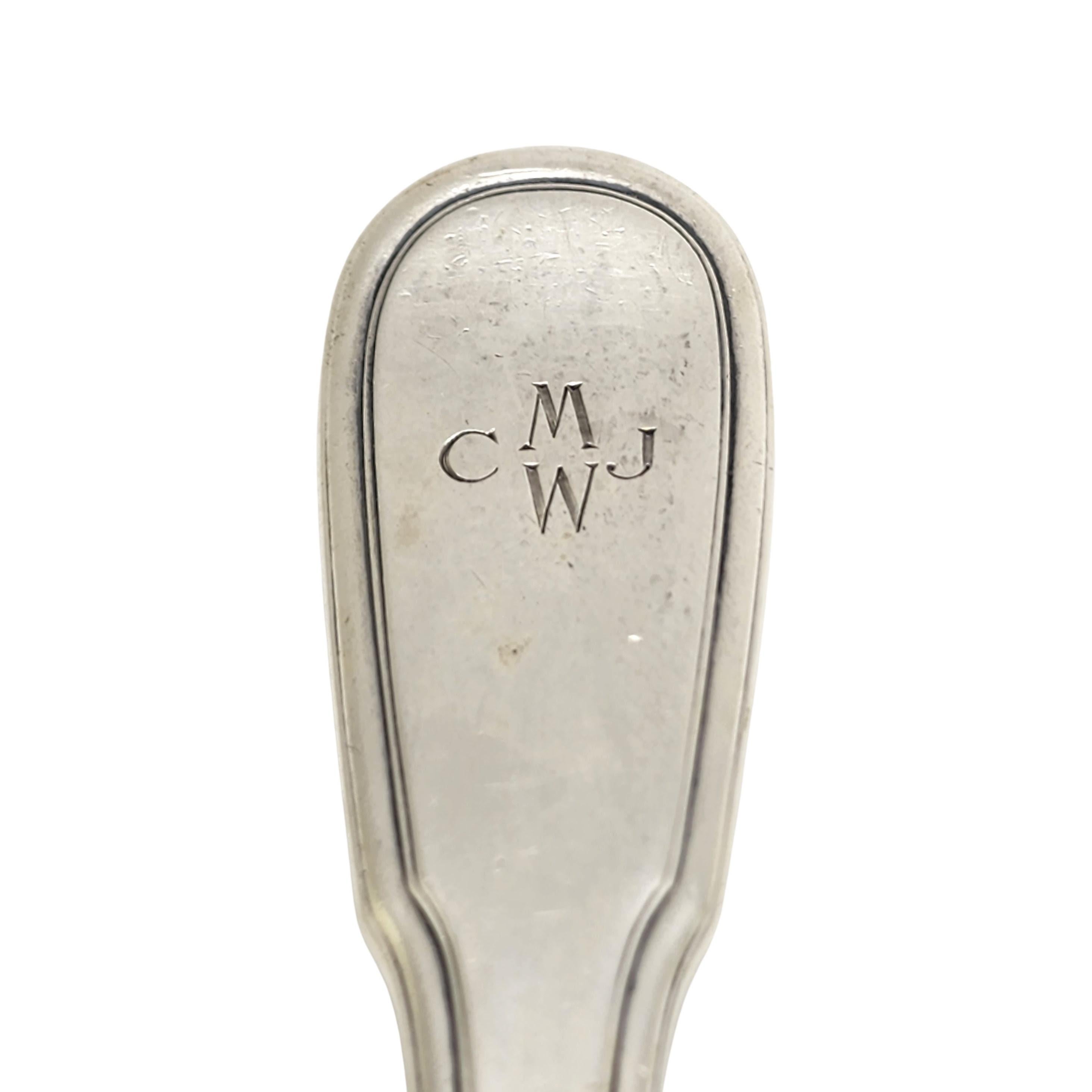 Tiffany & Co. Hamilton in argento massiccio grande con bacche e cucchiaio da casseruola in vendita 6