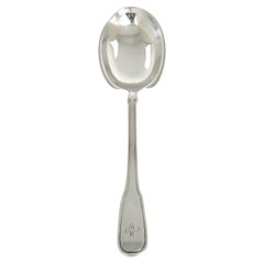 Tiffany & Co Hamilton Sterling Silver Large Solid Berry/Casserole Spoon