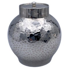 Tiffany & Co. Hand-Hammered Sterling Jar