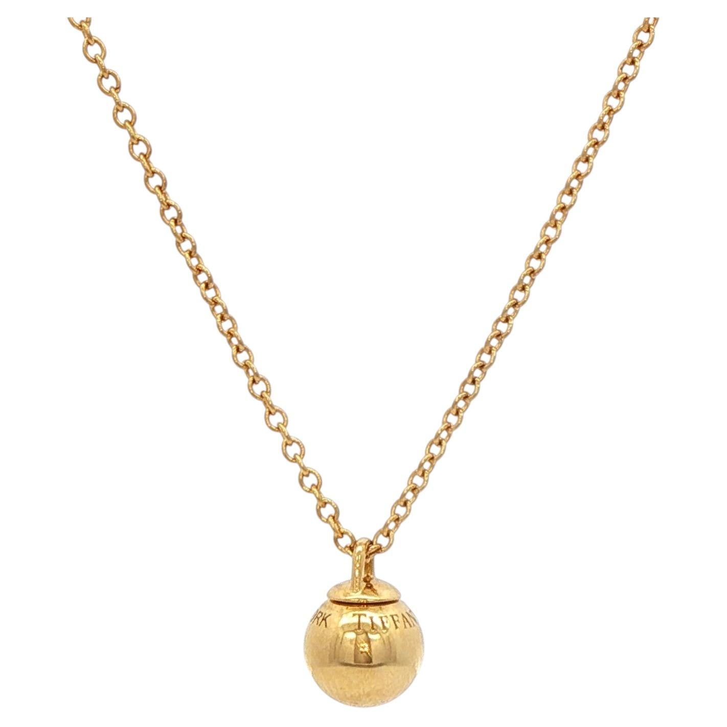 Tiffany & Co. „Hardware Ball“ Goldkette