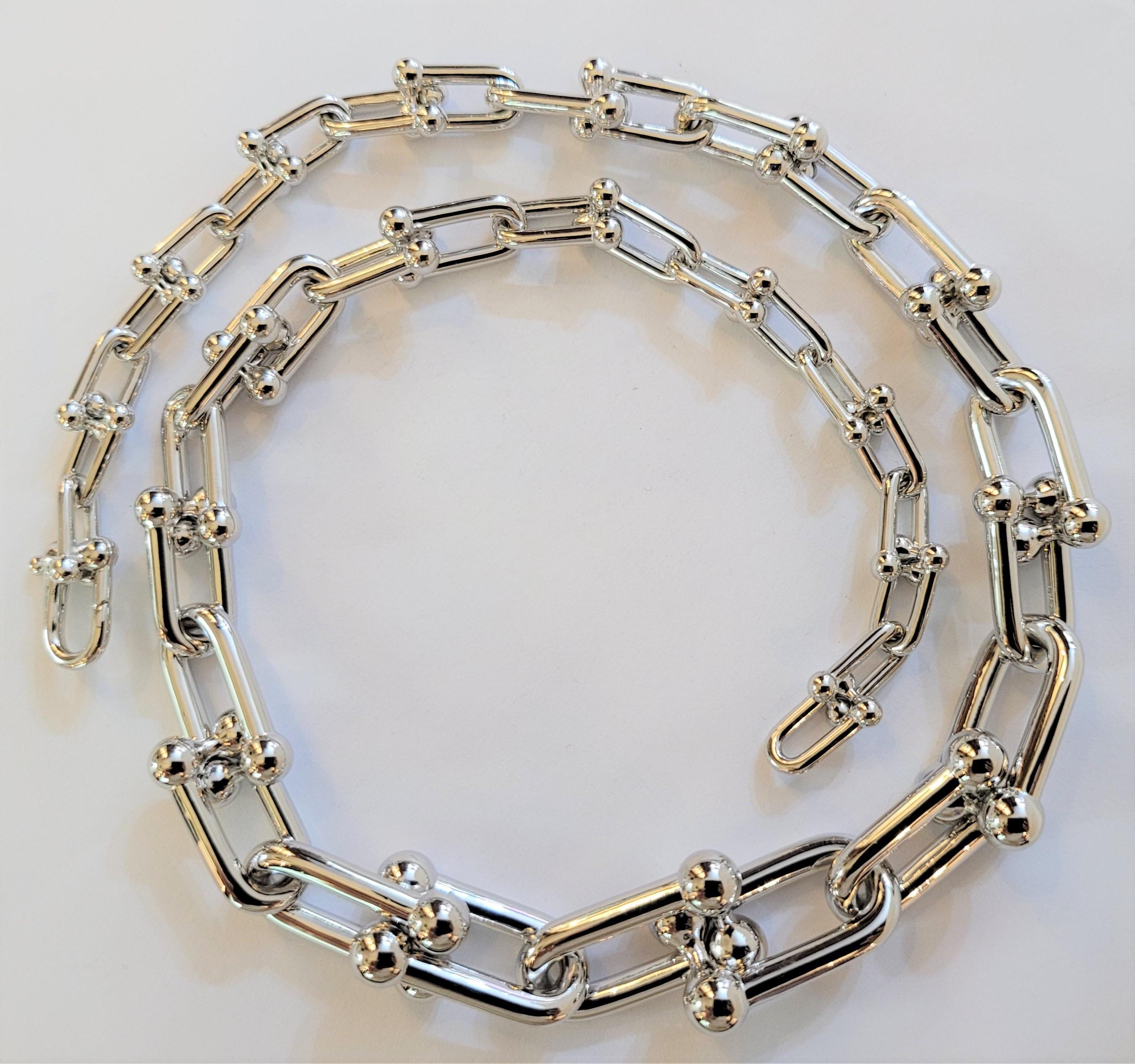 chain link necklace tiffany