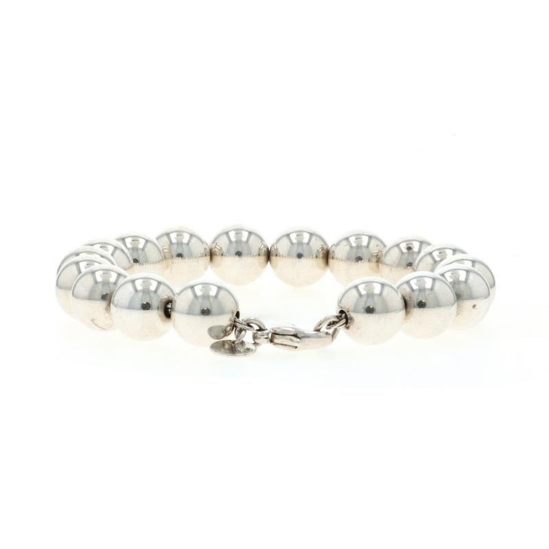 De las mujeres Tiffany & Co. HardWear Pulsera de bolas de 10 mm 7 1/2