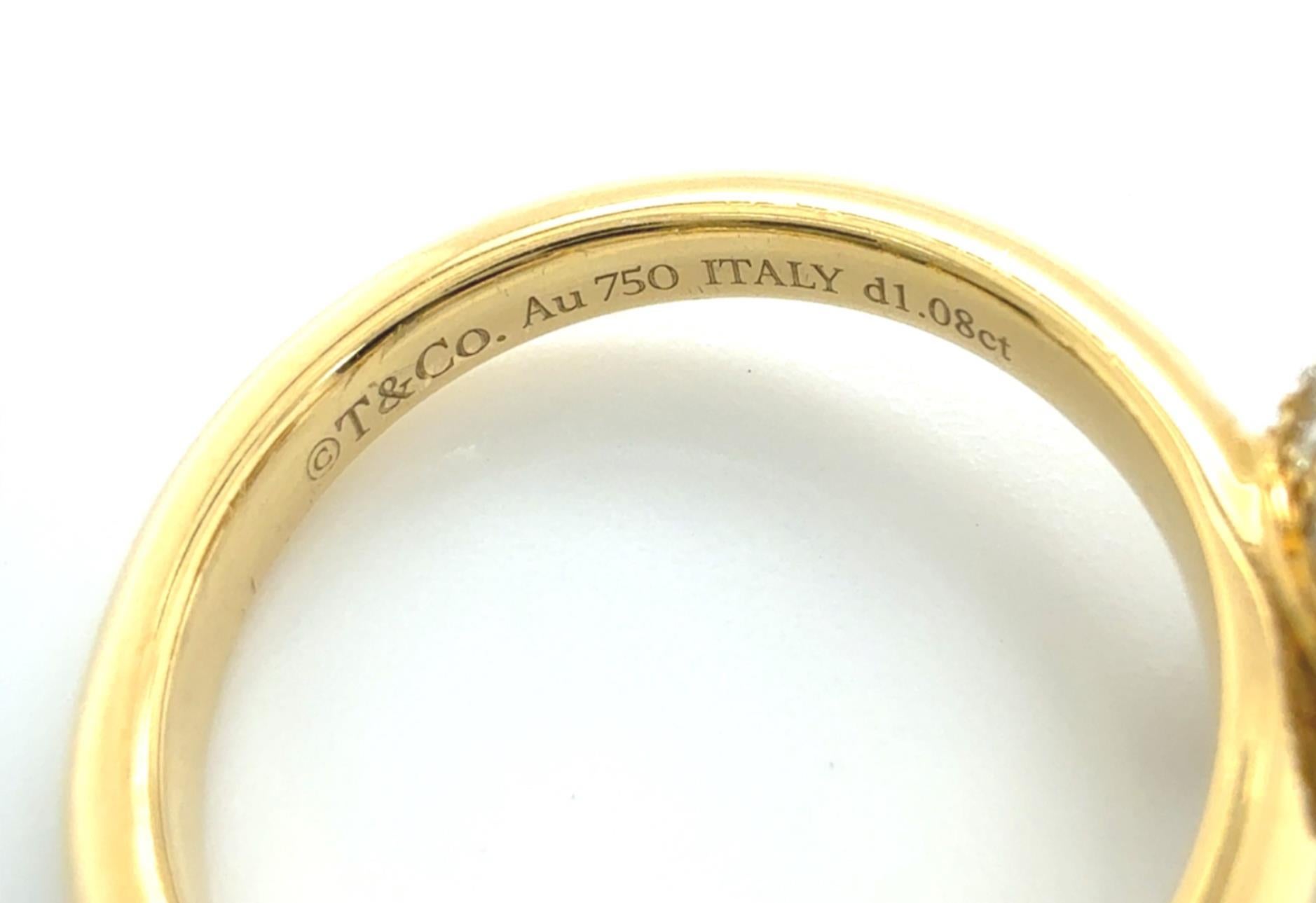 Tiffany & Co. HardWear Bague en or jaune 18k diamant 8mm Ball and Ball Taille 4 en vente 1