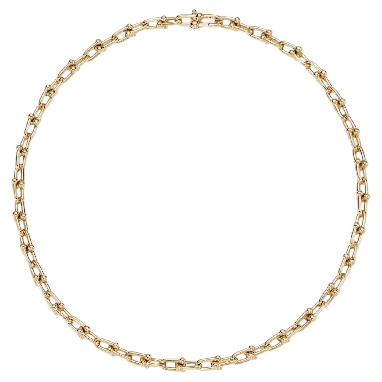 Tiffany and Co. Nineties Yellow Gold Necklace For Sale at 1stDibs