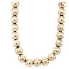 Tiffany & Co. HardWear Ball Bead Necklace in Sterling Silver