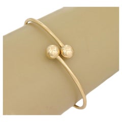 Tiffany & Co. Hardwear Ball Bypass 18k Yellow Gold Bracelet