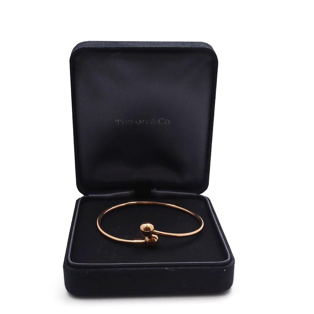 Tiffany & Co. HardWear Ball Bypass Rose Gold Bracelet 1