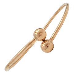 Tiffany & Co. 'HardWear Ball Bypass' Rose Gold Bracelet