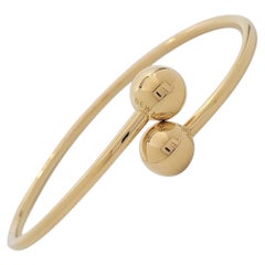 Tiffany & Co. 'HardWear Ball Bypass' Yellow Gold Bracelet