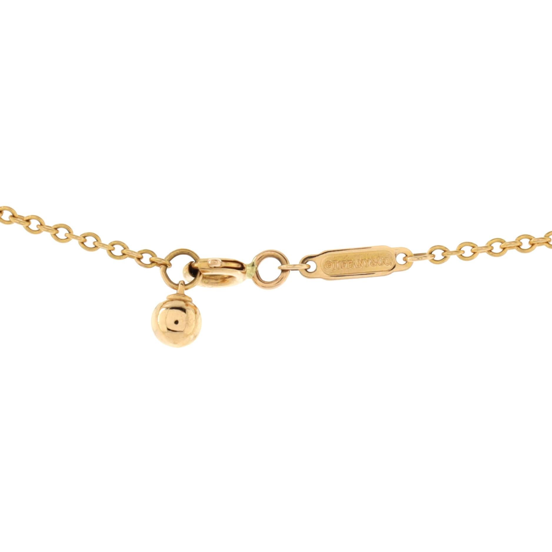 Tiffany & Co. HardWear Collar Colgante Bola Oro Rosa 18K 8mm 1