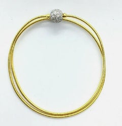 Tiffany & Co Hardwear Ball Pendant Necklace Bracelet 18K Platinum Diamond 1 TCW