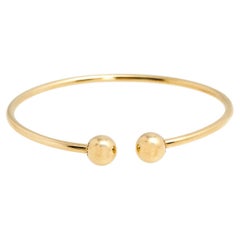 Tiffany & Co. Bracelet manchette ouvert HardWear Ball Wire en or jaune 18 carats
