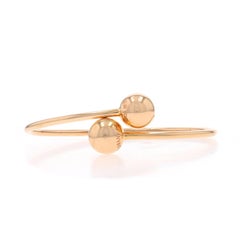Tiffany & Co. Hardwear Bypass Ball Bangle Bracelet 6 1/4" - Rose Gold 18k