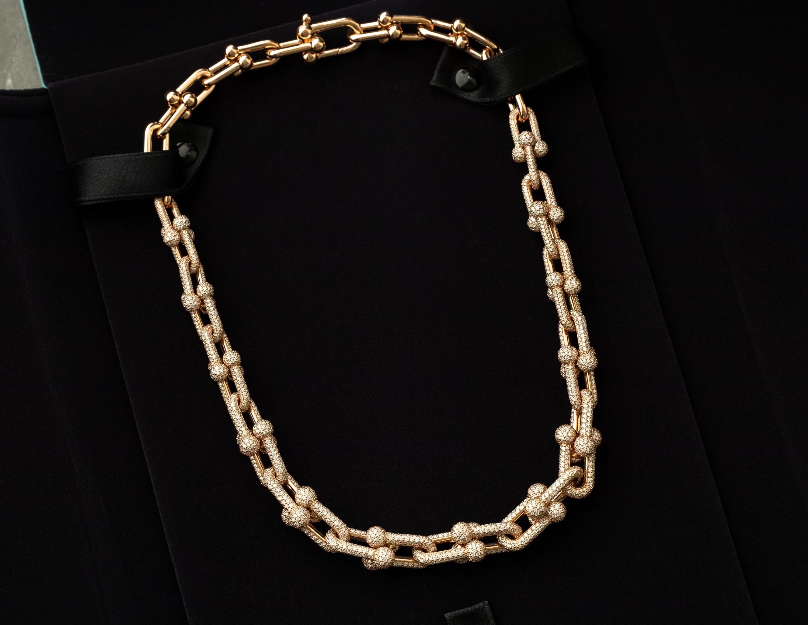 Tiffany & Co. Collana di diamanti Hardwear 28.38 cttw. in vendita 2