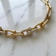 Tiffany & Co. HardWear Diamond Necklace in 18K Rose Gold – 9 Carats