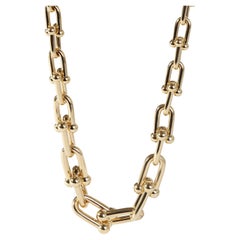 Tiffany & Co. HardWear Abgestufte Gliederhalskette aus 18 Karat Gelbgold