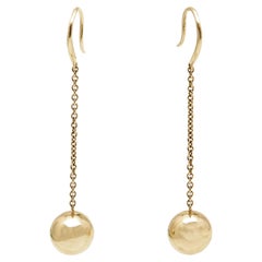 Tiffany & Co. HardWear Hook Ball 18k Yellow Gold Earrings