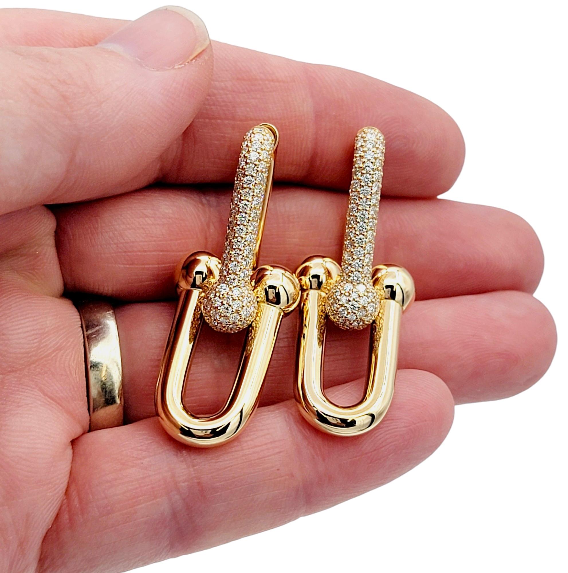 tiffany link earrings dupe