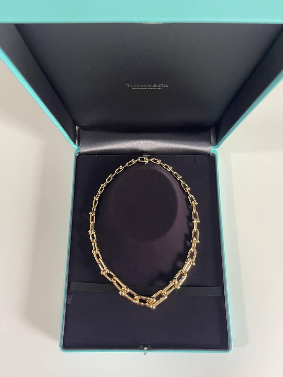 Modern Tiffany & Co. Hardwear Large Graduate Link 18k yellow gold