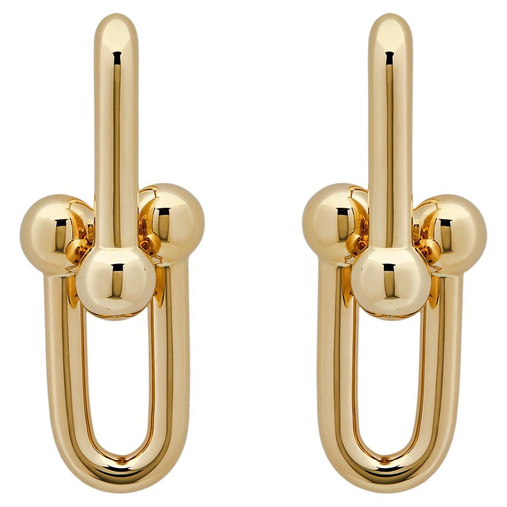 Tiffany & Co. HardWear Large Link Earrings in Yellow Gold 68533651