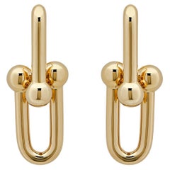 Tiffany & Co. HardWear Large Link Earrings in Yellow Gold 68533651