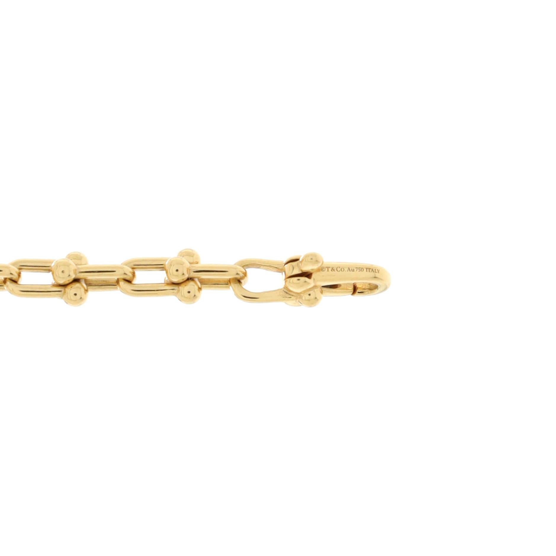tiffany micro link bracelet gold