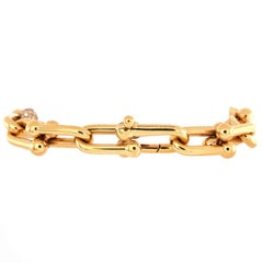 Tiffany & Co. Hardwear Link Bracelet 18k Yellow Gold with Diamonds Large