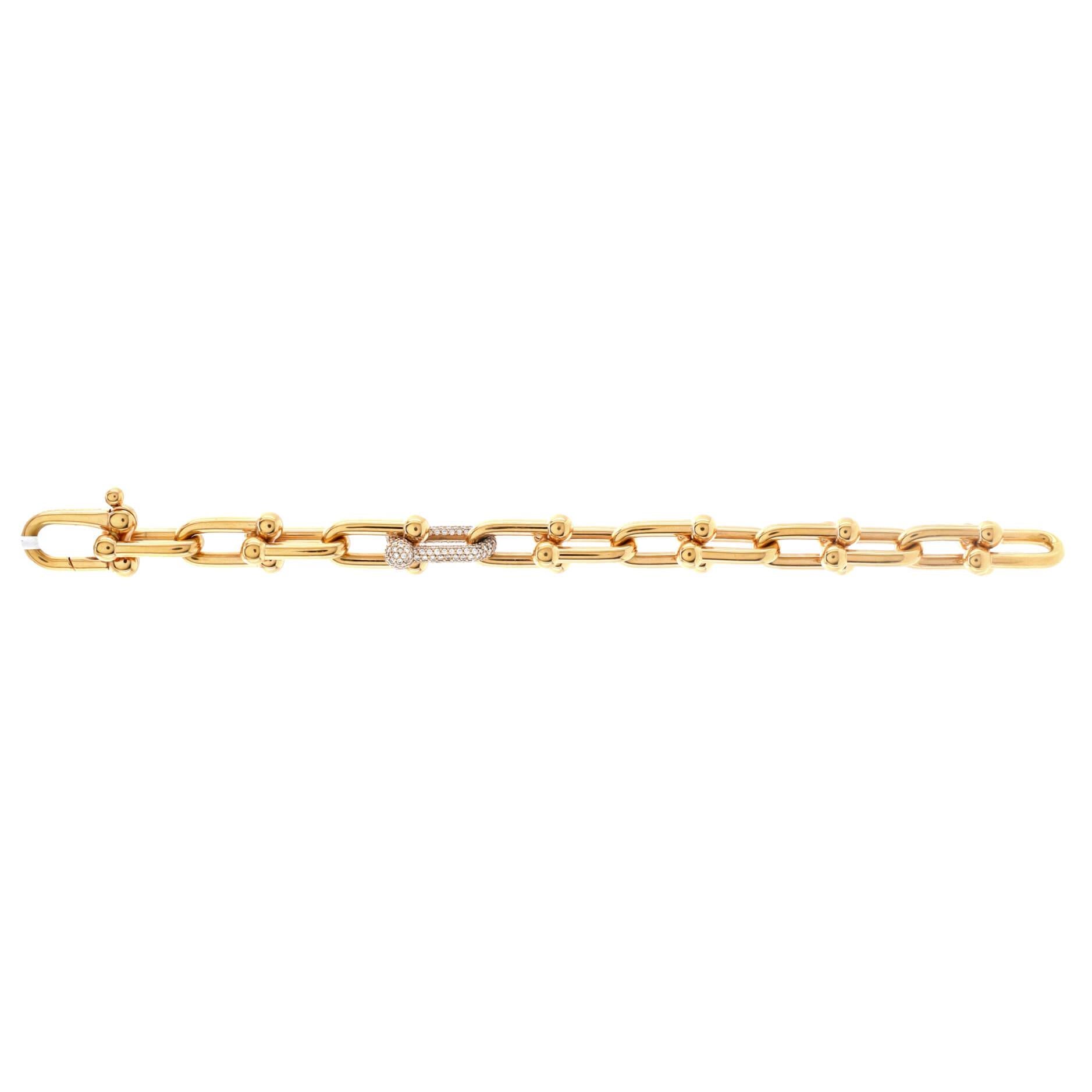 tiffany hardwear bracelet gold