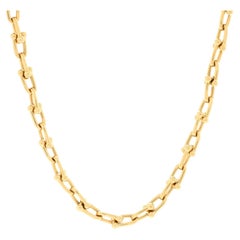 Tiffany & Co. HardWear Link Necklace 18K Yellow Gold Small