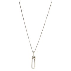 Tiffany & Co. Hardwear Link Pendant Necklace Sterling Silver