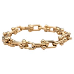 Tiffany & Co. HardWear Medium Link Bracelet in Polished 18 Karat Rose Gold