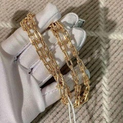 Tiffany & Co. HardWear Small Link Necklace in 18k Rose Gold