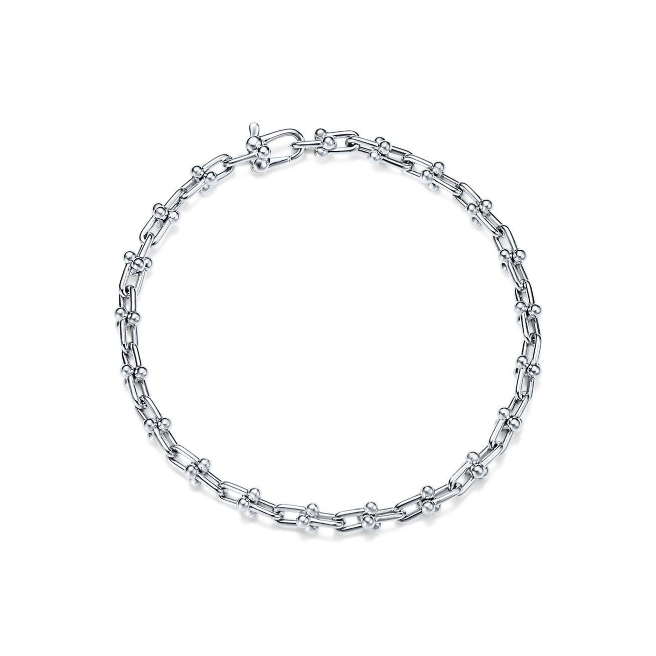 Tiffany & Co. Hardwear Small Link Necklace in Sterling Sliver 18' Length 4