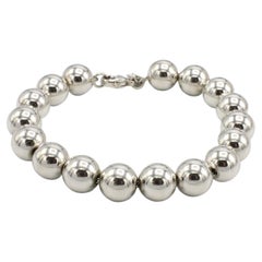 Tiffany & Co. Bracelet de perles en argent sterling HardWear