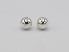 Tiffany & Co. HardWear Sterling Silver Ball Stud Earrings