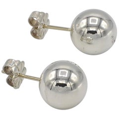 Tiffany & Co. HardWear Sterling Silver Ball Stud Earrings