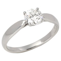 Tiffany & Co. Harmony Brilliant Cut 0.67ct Solitaire Ring