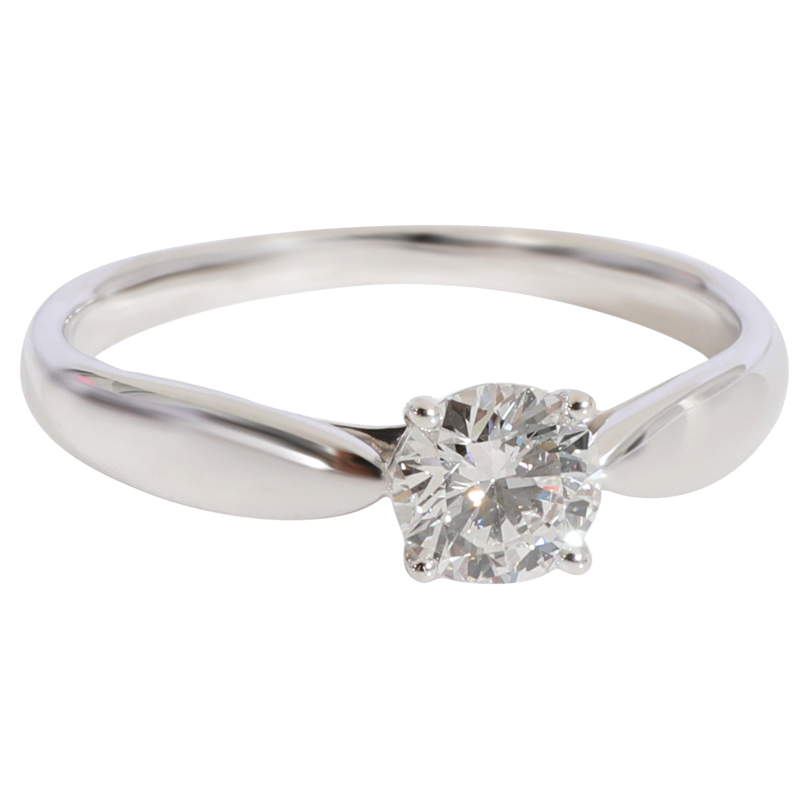 Tiffany & Co. Harmony Diamond Engagement Ring in Platinum E VVS1 0.5 CTW