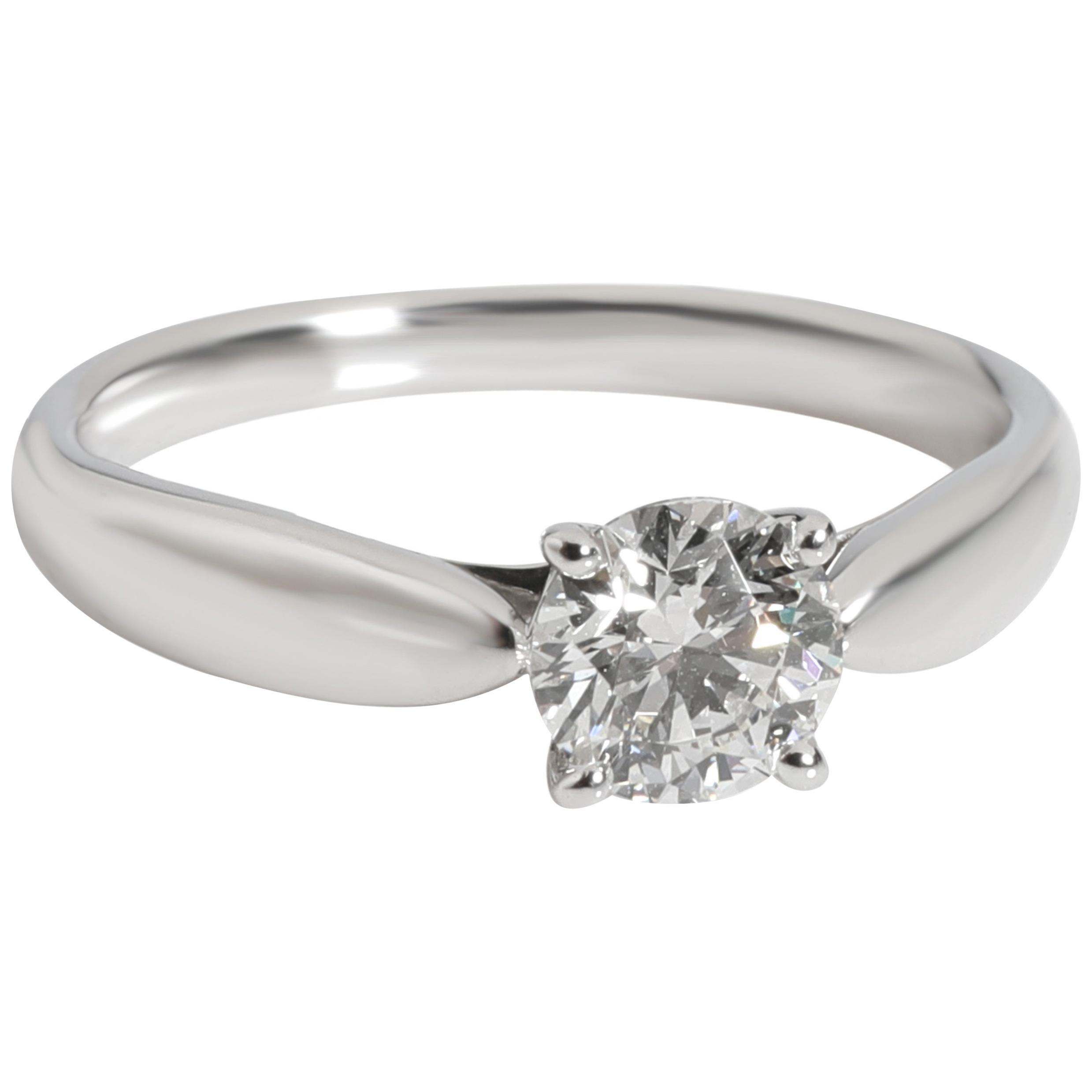 Tiffany & Co. Harmony Diamond Engagement Ring in Platinum F VVS2 0.55 Carat