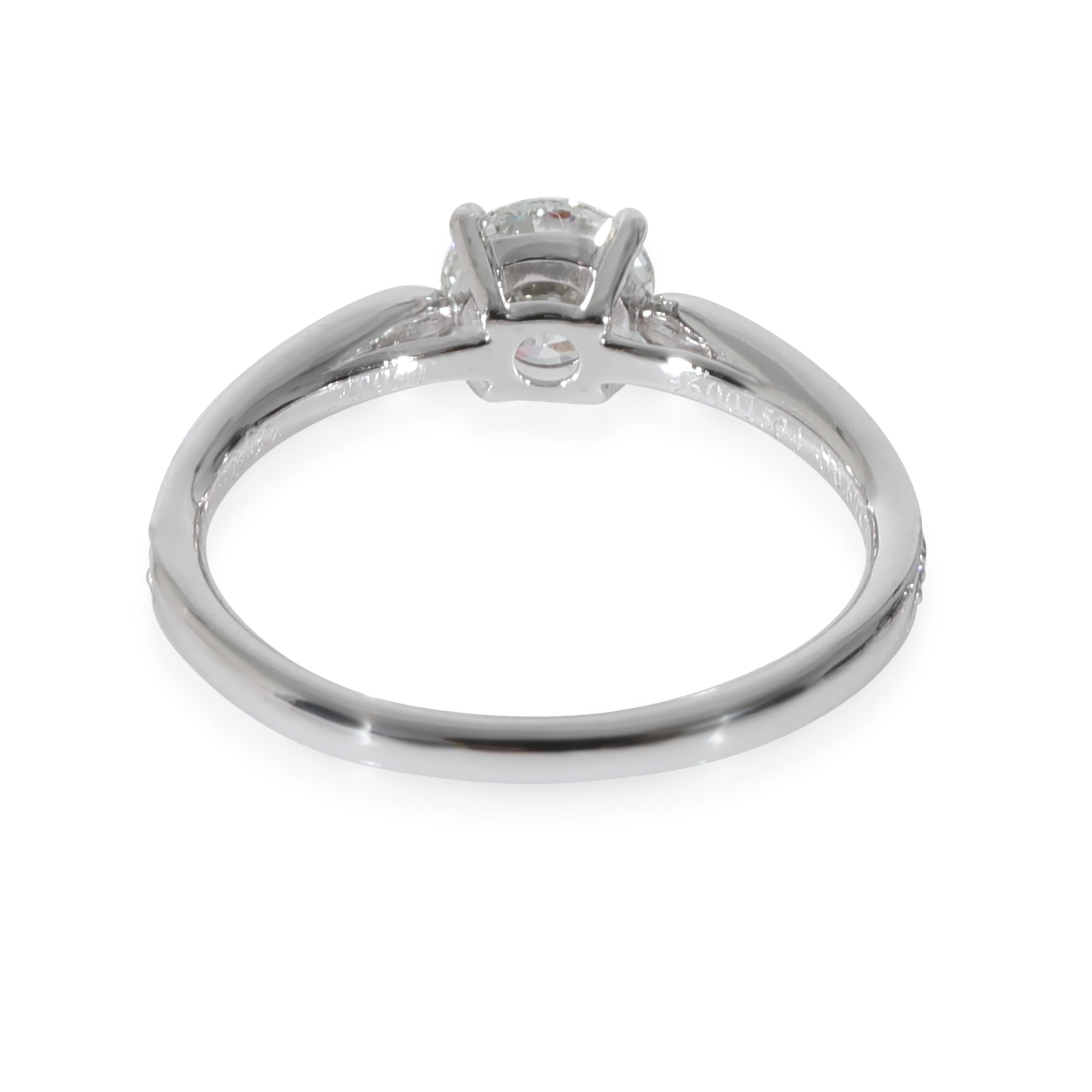 Tiffany & Co. Harmony Diamond Engagement Ring in  Platinum G VS1 0.77 CT

PRIMARY DETAILS
SKU: 130018
Listing Title: Tiffany & Co. Harmony Diamond Engagement Ring in  Platinum G VS1 0.77 CT
Condition Description: A study in harmony and balance. The