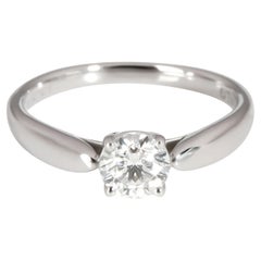 Tiffany & Co. Bague de fiançailles Harmony avec diamant en platine et platine I VS1 0,47 carat