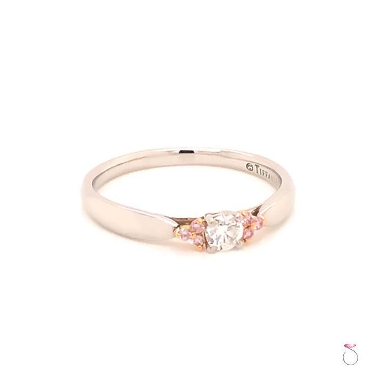 Tiffany's pink outlet diamond ring