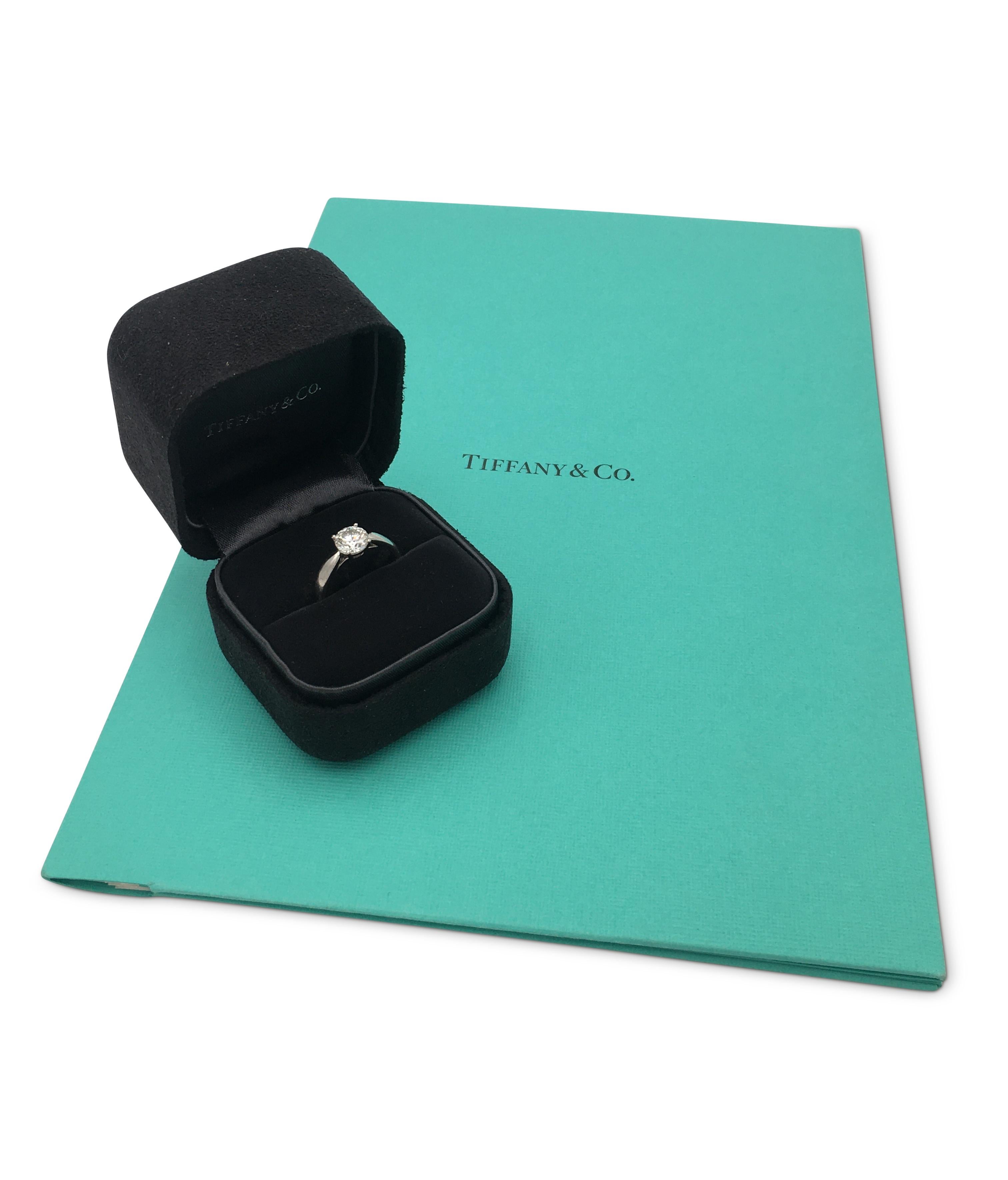 Tiffany & Co. Harmony Diamond Solitaire Engagement Ring 2