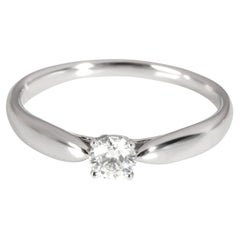 Tiffany & Co. Harmony Diamond Solitaire Ring in Platinum Platinum J VS1 0.21 CTW