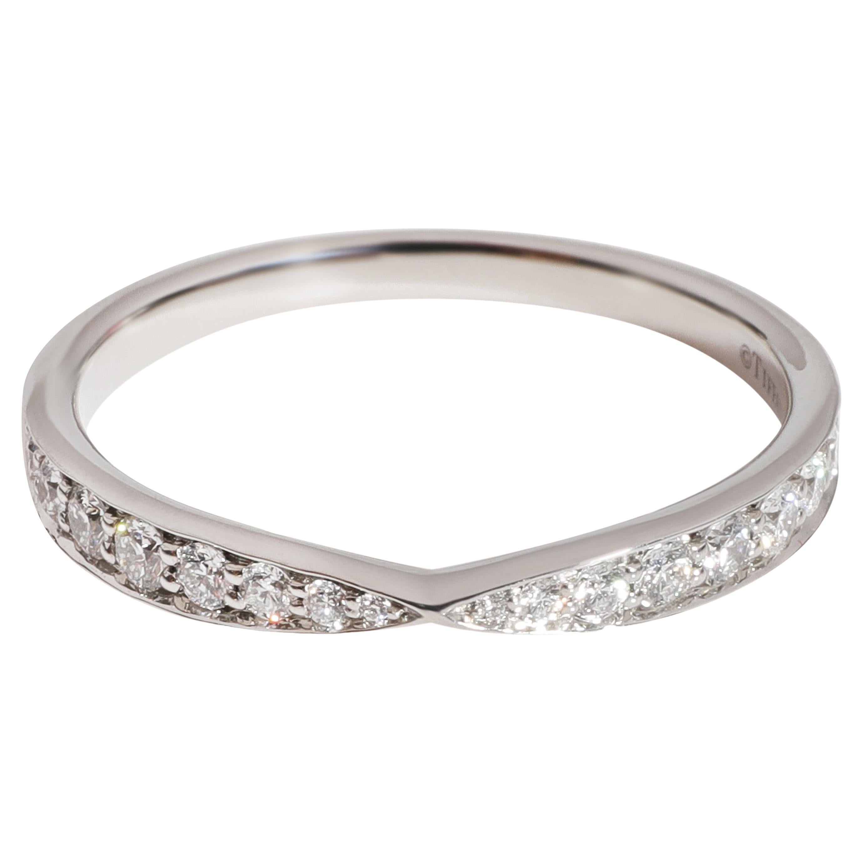 Tiffany & Co. Harmony Diamond Wedding Band in Platinum 0.23 CTW