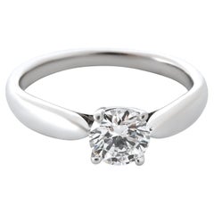 Tiffany & Co. Harmony Engagement Ring in  Platinum F VVS2 0.57 CTW