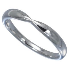 TIFFANY & Co. Anneau de mariage Harmony en platine 3mm 6.5