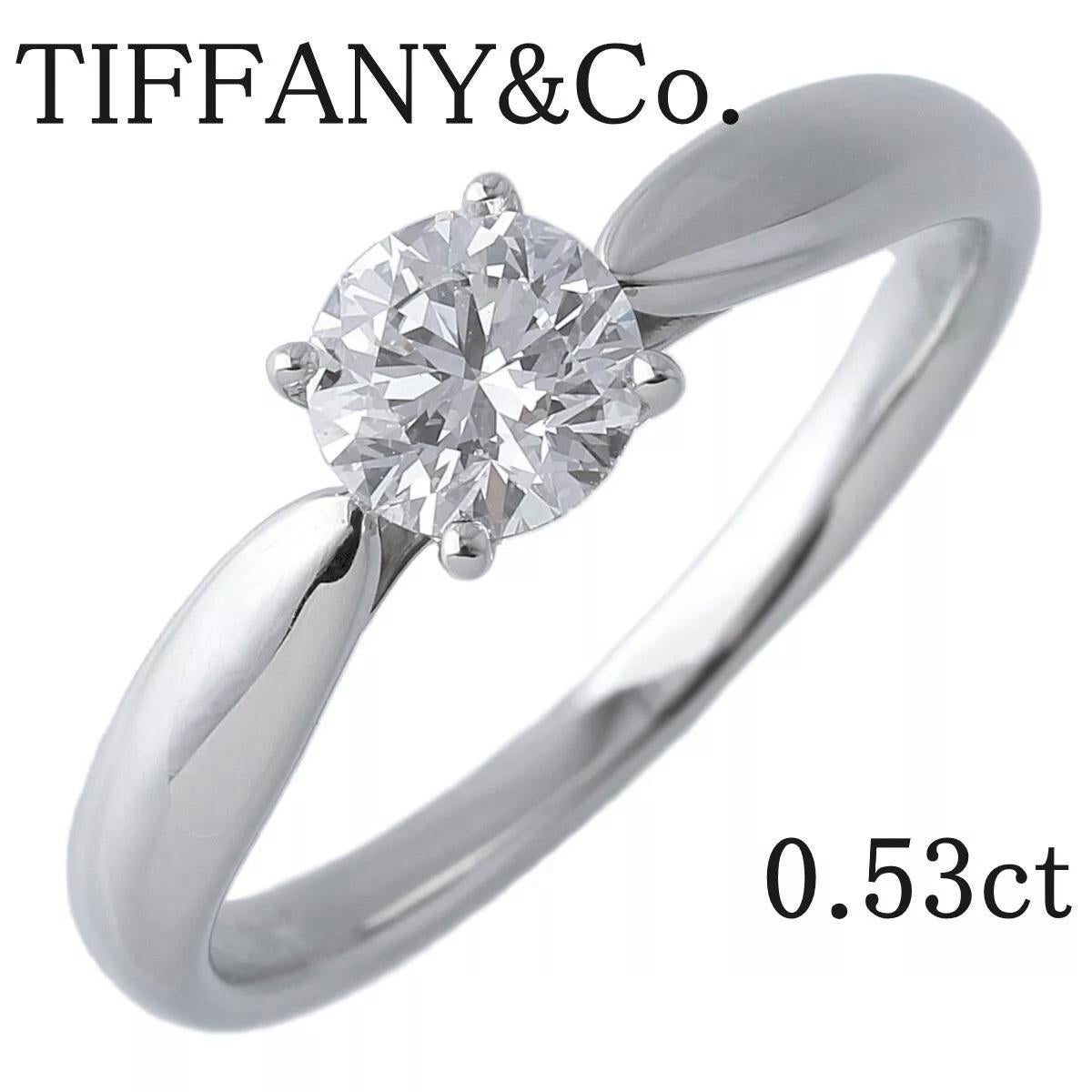 TIFFANY & Co. Harmony Platinum .53ct Diamond Engagement Ring 5

Metal: Platinum
Size: 5
Diamond: round brilliant diamond, carat total weight .53, F color, VS2 clarity
Hallmark: ©TIFFANY&Co. Pt950 63166286 D0.53ct
Condition: Excellent condition, like