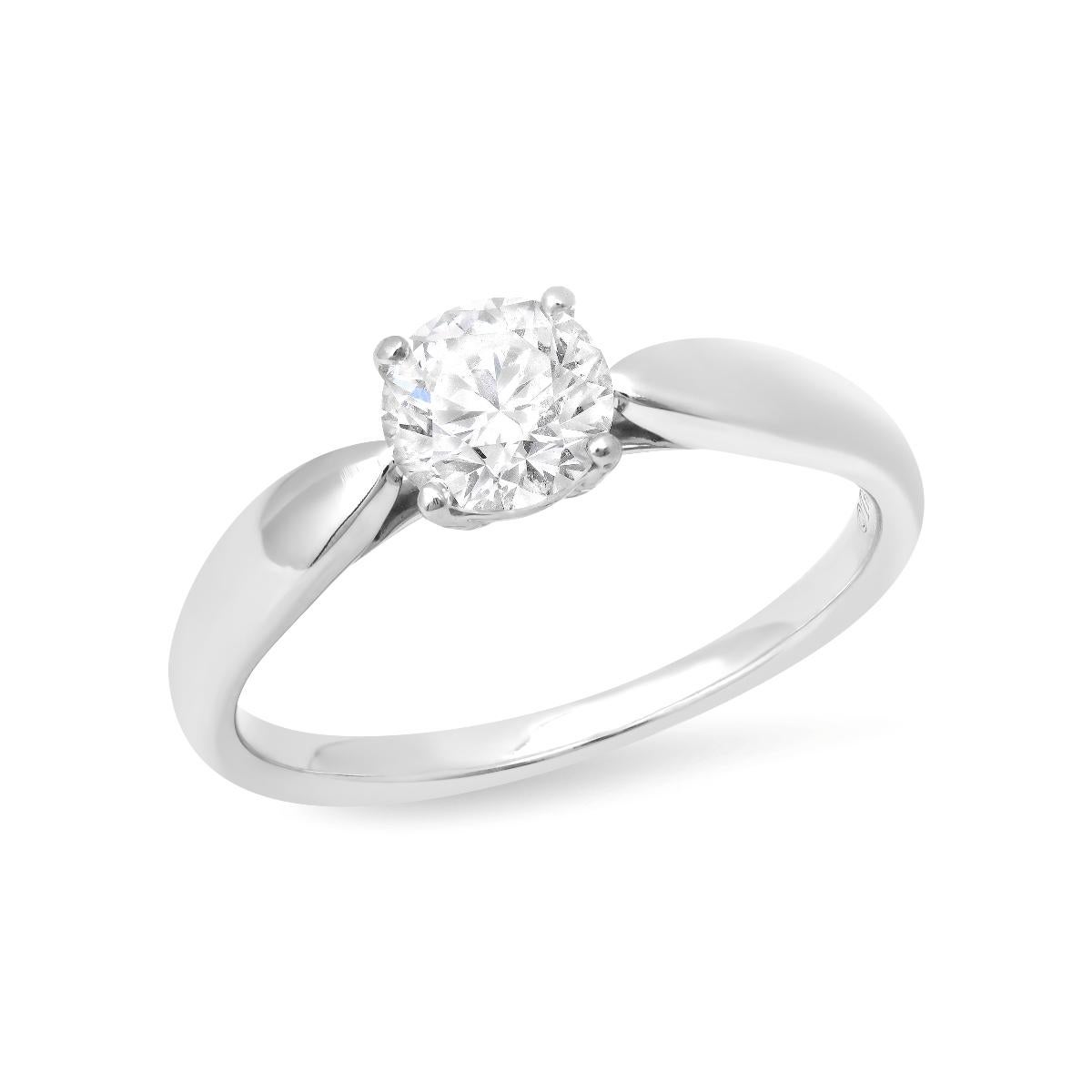 TIFFANY & Co. Anello di fidanzamento Harmony in platino con diamante da 0,80 carati 7

Metallo: Platino
Dimensione: 7
Peso: 4.20 grammi
Diamante: diamante tondo brillante, peso totale di 0,80 carati, colore H, purezza VS1
Marchio: ©TIFFANY&Co. PT950